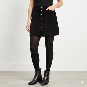 Wilfred Free Corduroy Button Front Skirt Size 4